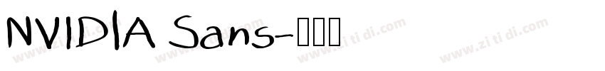 NVIDlA Sans字体转换
